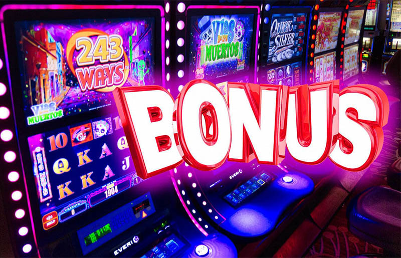 Bonuses in slot machines